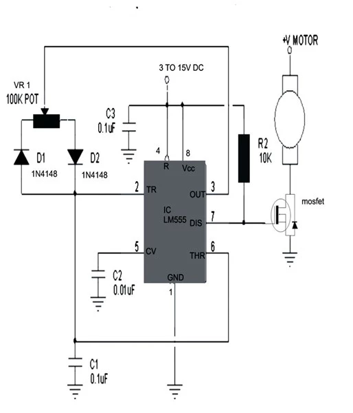 Sơ Đồ Mạch Điều Khiển Tốc Độ Motor DC – Nguyên Lý, Cấu Tạo & Ứng Dụng Thực Tế