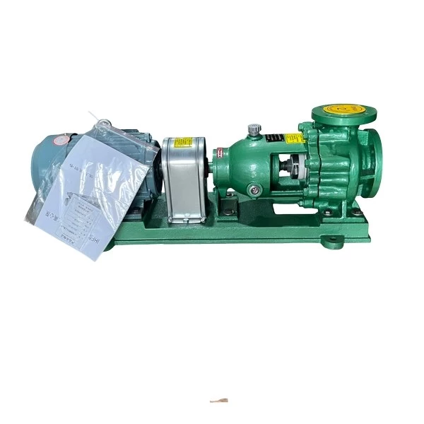 Máy bơm hóa chất lót nhựa IHF80-65-125