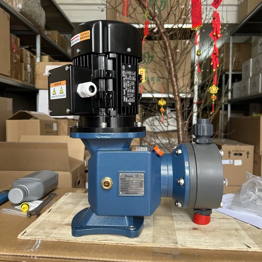 Máy bơm định lượng DOSAKI KM90/0.7-PTCP-US53  lựa chọn tối ưu cho xử lý nước thải