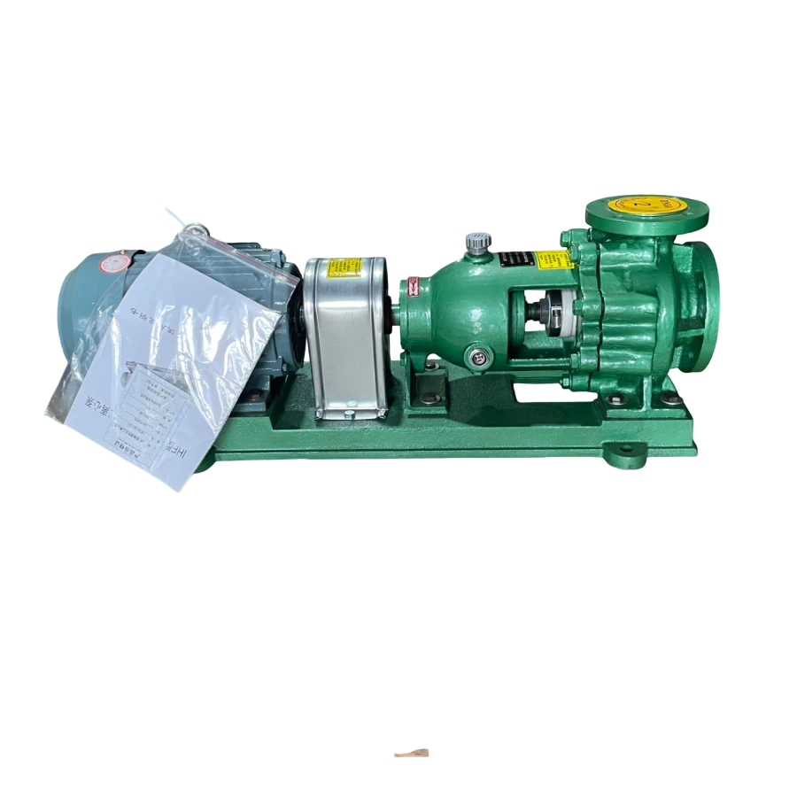 Máy bơm hóa chất lót nhựa IHF50-32-125 